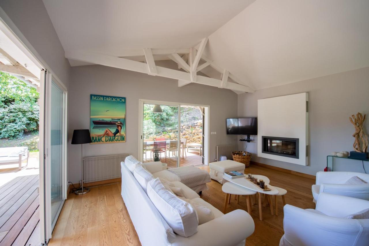 Villa Spacieuse A Arcachon, Proche Plages, Jardin Εξωτερικό φωτογραφία